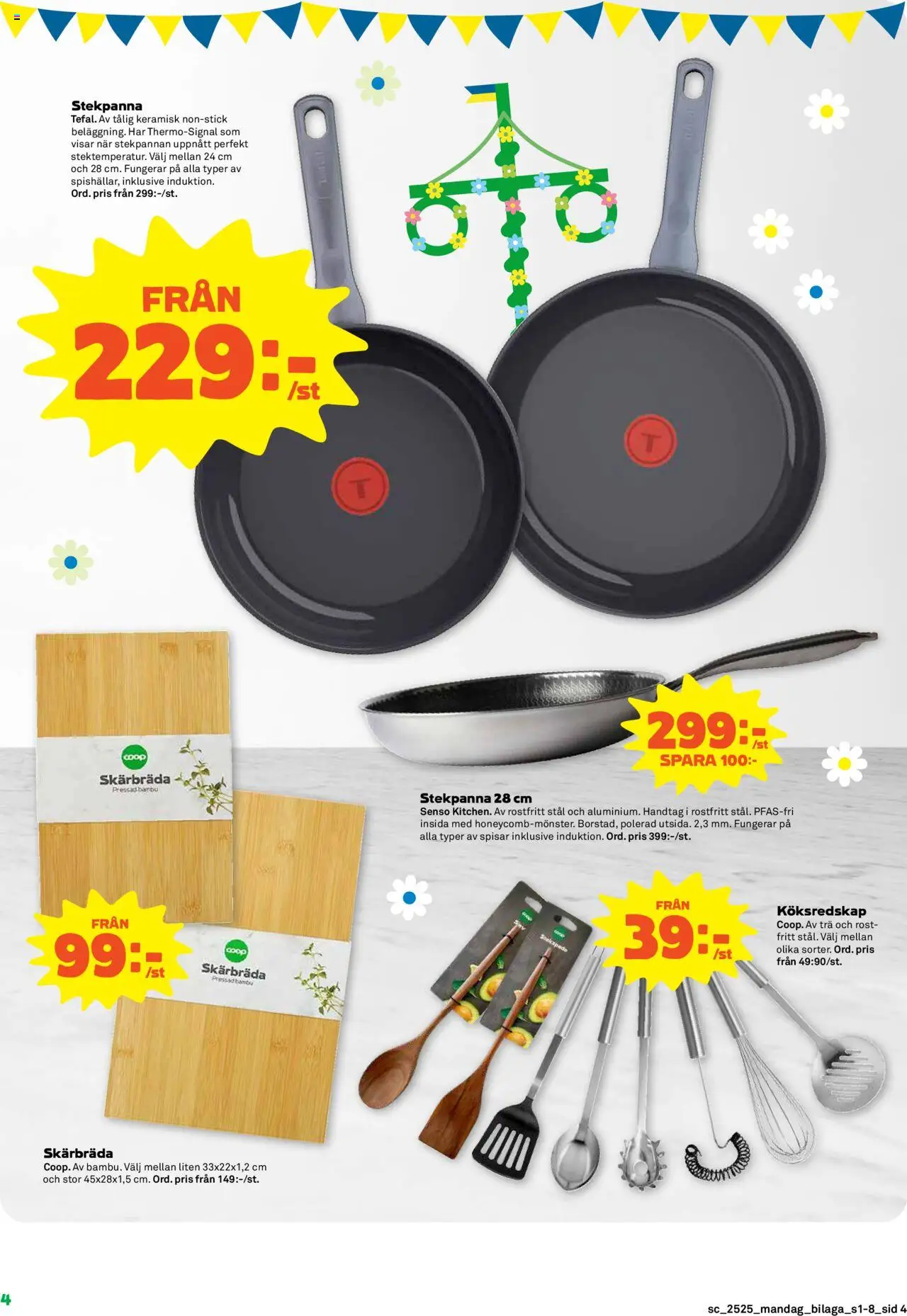 Stora Coop reklamblad aktuell från 16.06.2025 | Sida: 20 | Produkter: Stekpanna