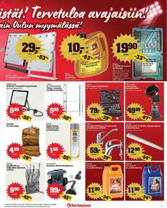 Kärkkäinen-mainoslehti voimassa 18.02.2026 alkaen | Sivu: 5 | Tuotteet: Moottoriöljy, Peili, Puhdistusaine