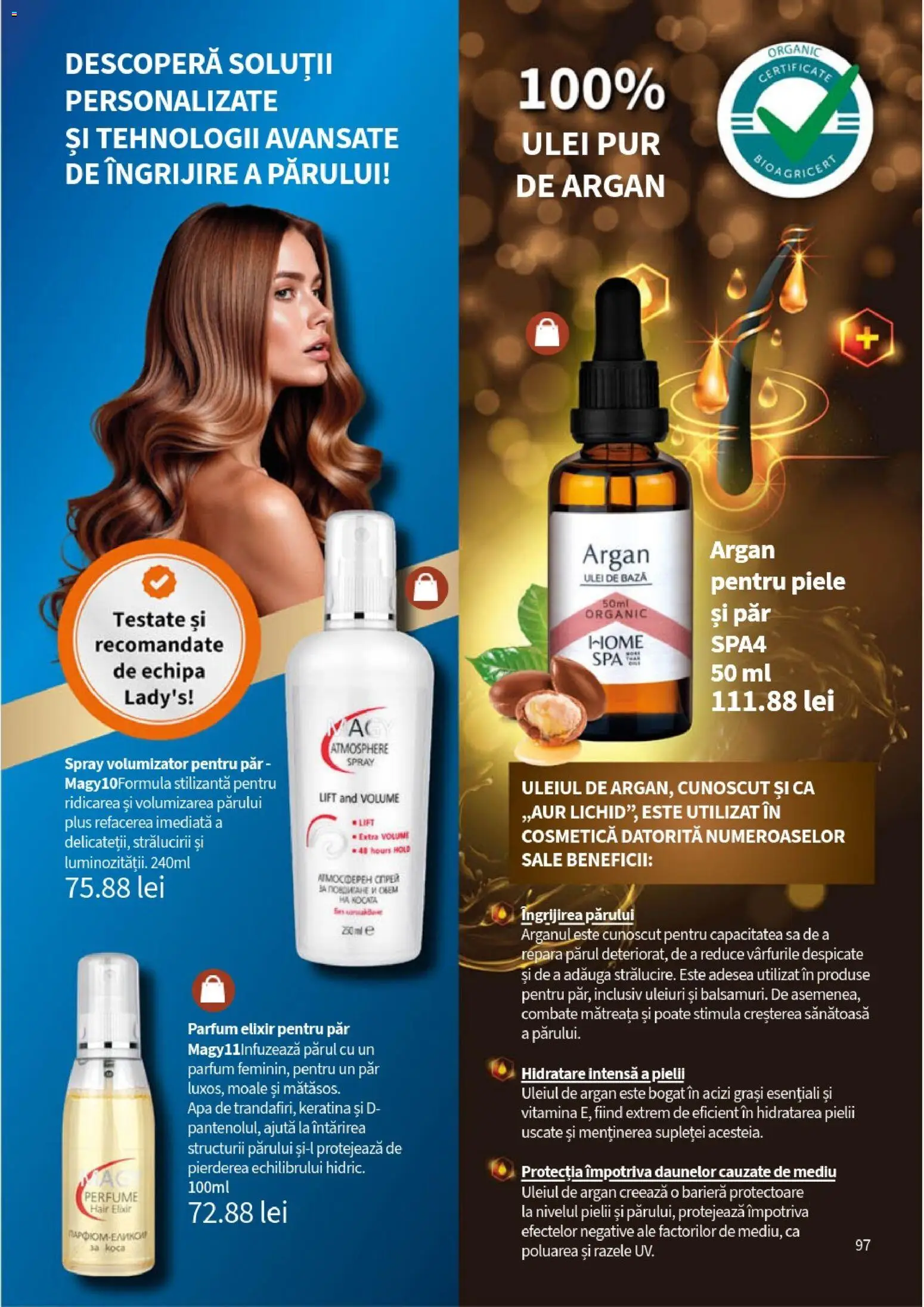 Noul catalog Lady’s – valabil de la 05.01.2026 | Pagină: 99 | Produse: Elixir, Parfum, Ulei, Apă
