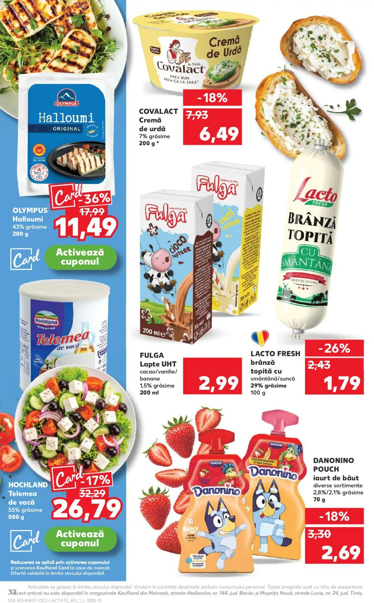 Kaufland RO akciós ujság - amely érvényes a következő dátumtól: 10.09.2025 | Oldal: 32 | Termékek: Grill