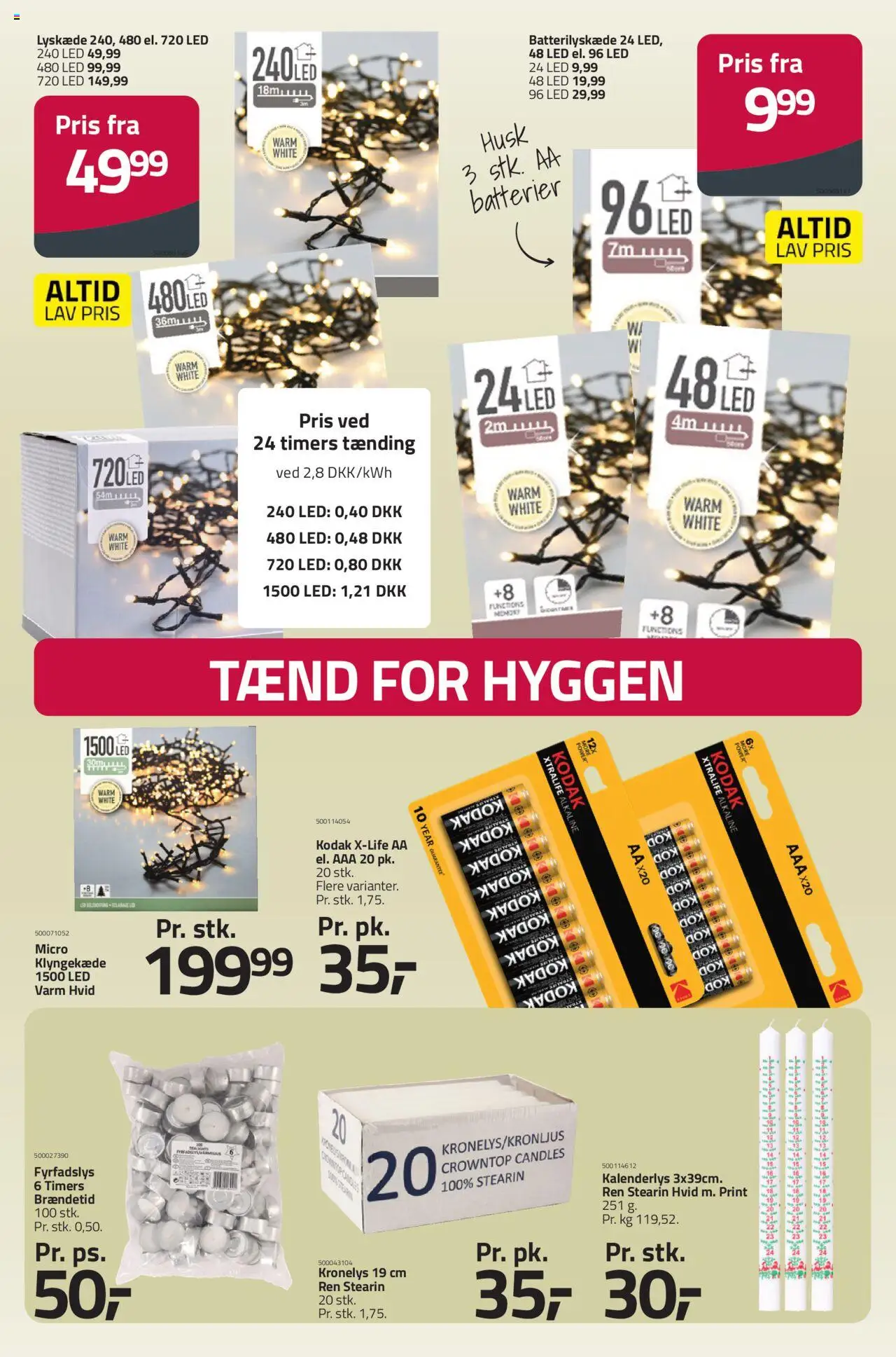 Fleggaard tilbudsavis – gyldig fra 08.10.2025 | Side: 40 | Produkter: Batterier
