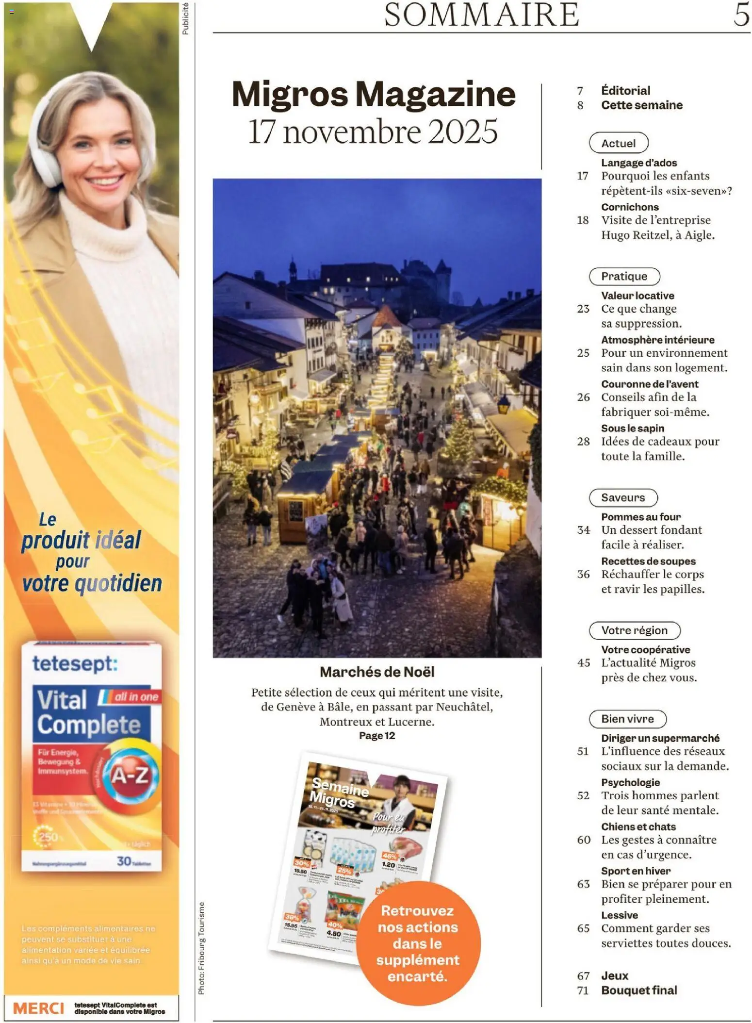 Migros Magazin FR – gültig ab 17.11.2025 | Seite: 5