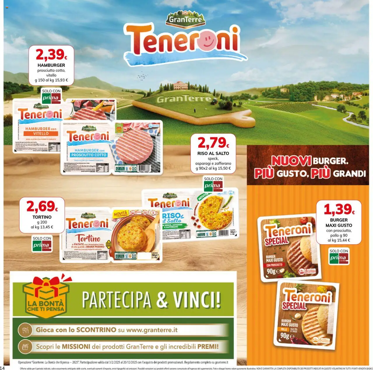 Volantino Basko del 16.09.2025 | Pagina: 14 | Prodotti: Pollo, Riso, Patate, Hamburger