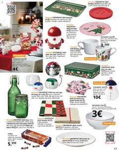 Vista previa Catálogo IKEA Brochure de navidad válido desde el 01.10.2025 | Página: 17 | Productos: Mantel, Chocolate, Bizcocho, Bandeja