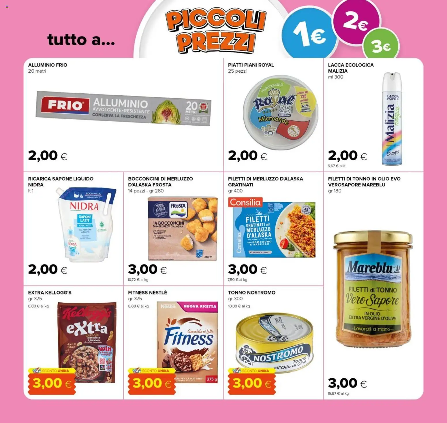 Volantino Tigre del 23.04.2026 | Pagina: 6 | Prodotti: Lacca, Nocciole, Basilico, Alluminio