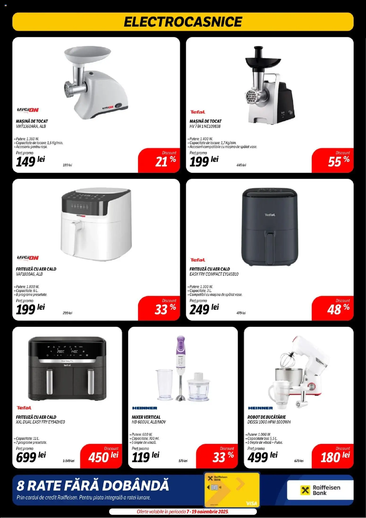 Noul catalog Flanco – valabil de la 07.11.2025 | Pagină: 42 | Produse: Robot de bucătarie, Ginseng, Mixer, Bol