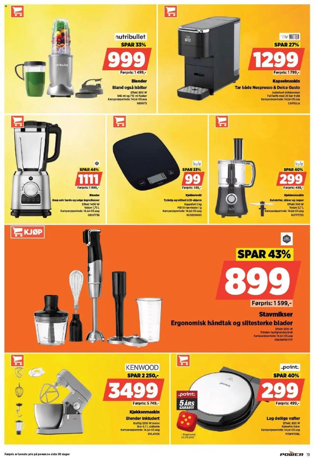  | Side: 19 | Produkter: Kaffe, Kjøkkenmaskin, Strandväska, Фломастери