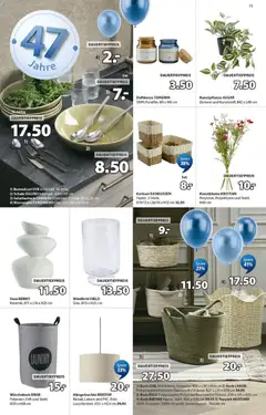 JYSK aktionen ab 17.03.2026 gültig | Seite: 15 | Produkte: Korb, Teppich, Vase
