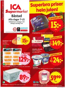 ICA Supermarket - Båstad - Förhandsvisning av reklamblad från butik ICA Supermarket aktuell från 24.11.2025