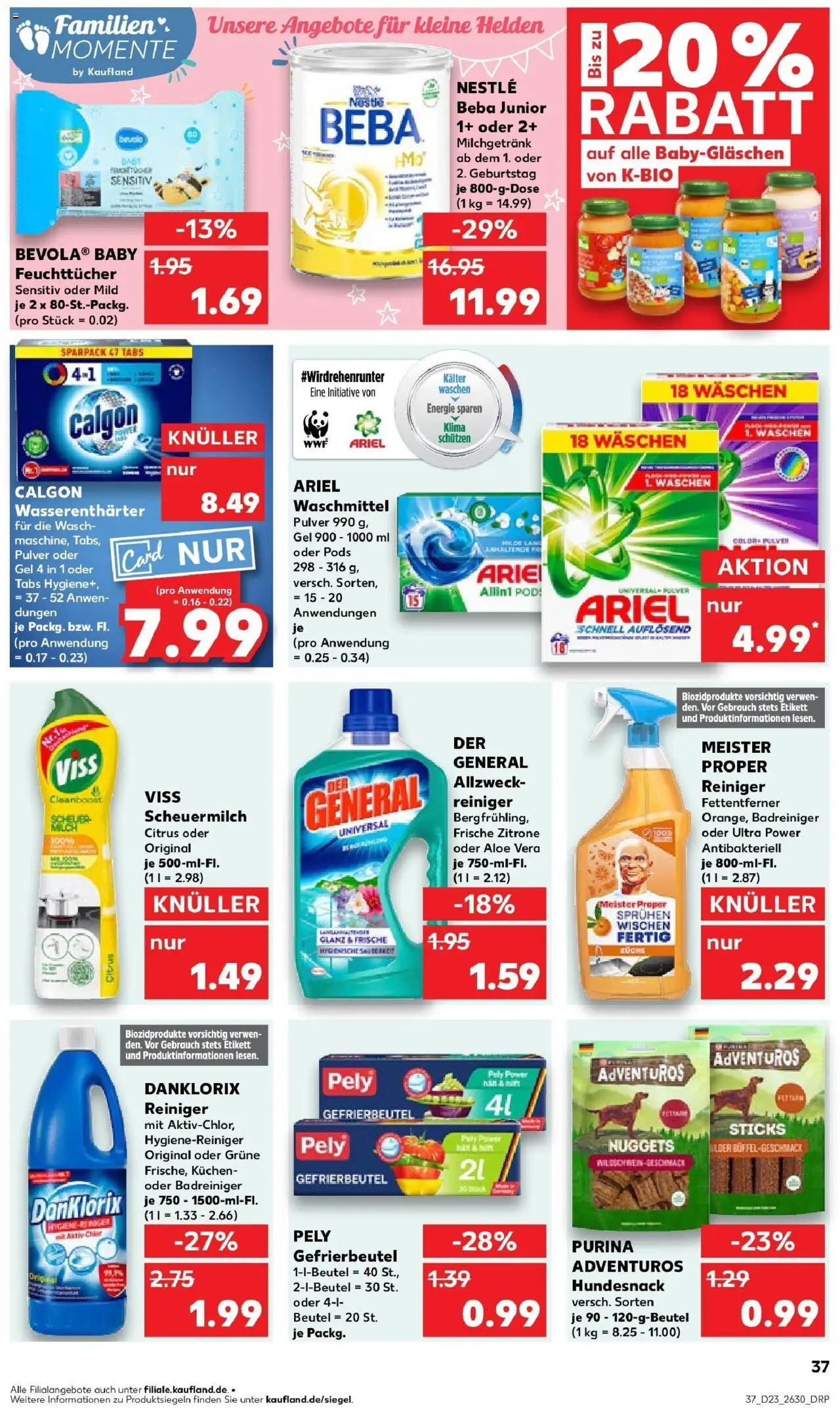 Kaufland prospekt Zwickau	 - gültig ab dem 09.06.2025 | Seite: 52 | Produkte: Ariel, Waschmittel, Zitrone, Kuchen