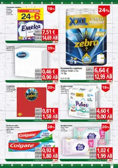 Преглед на BulMag брошура - Офертите са валидни от 12.01.2026 | Страница: 37 | Продукти: Паста, Darált marhahús, Хартия, Тоалетна