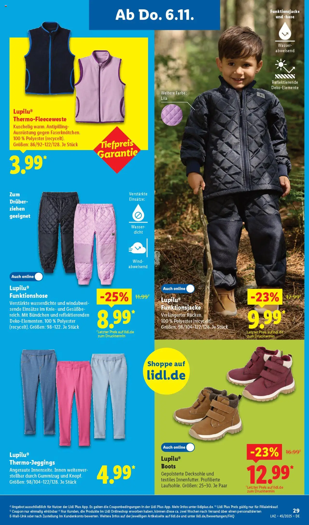 Lidl - Prospekt – gültig ab 03.11.2025 | Seite: 23 | Produkte: Wasser, Hose