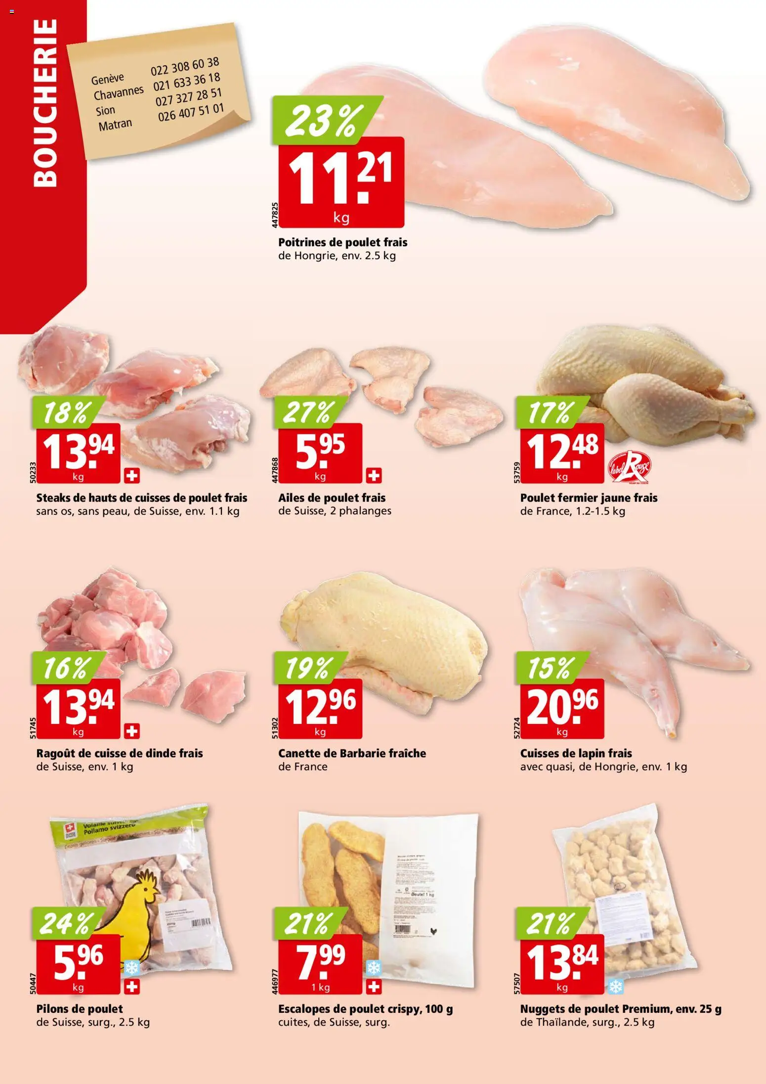 Aligro Aktionen Chavannes, Matran, Genève, Sion – gültig ab 09.02.2026 | Seite: 6