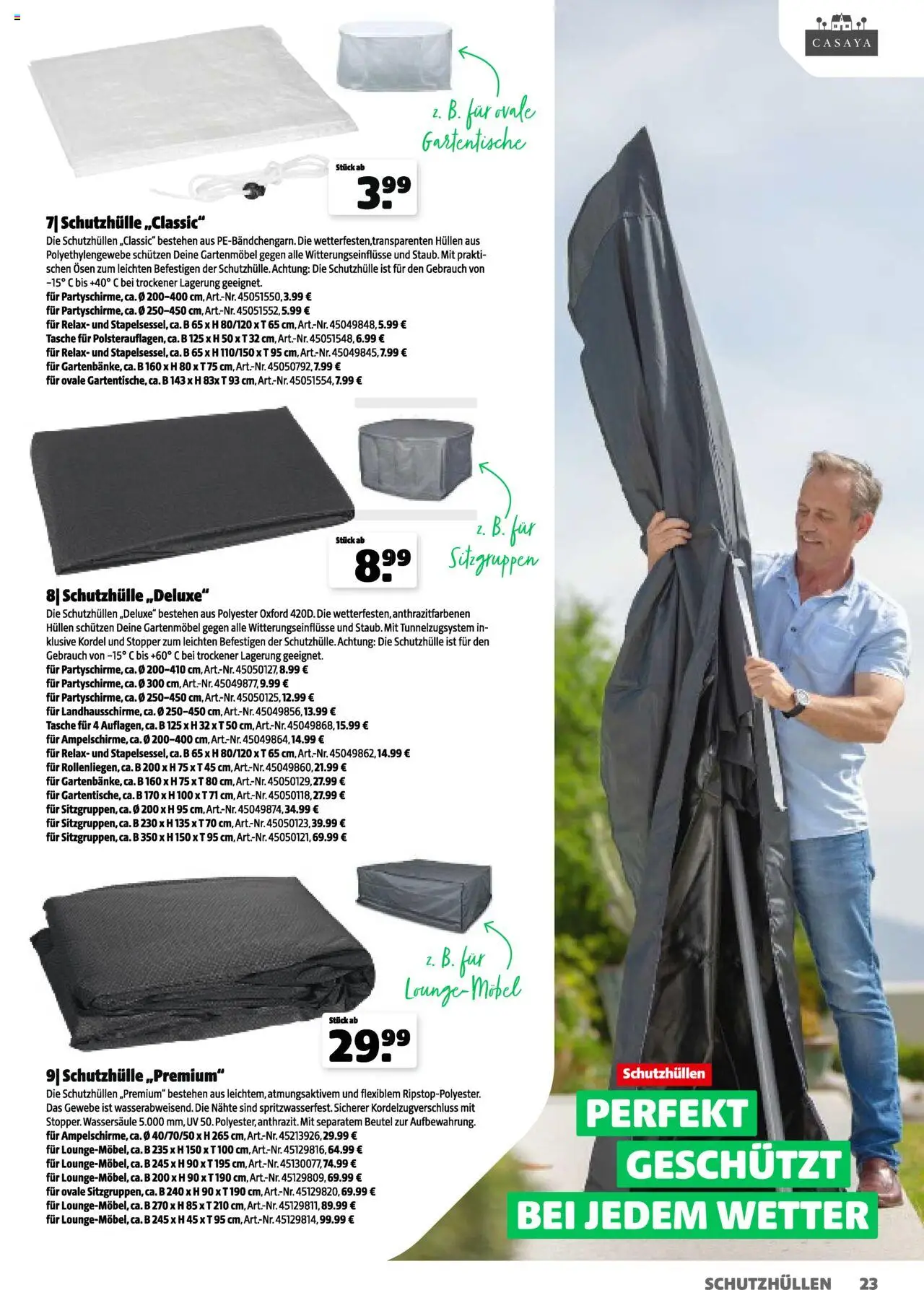 Hagebau Gartenkatalog 2025 gültig ab 05.03.2025 | Seite: 23 | Produkte: Tasche
