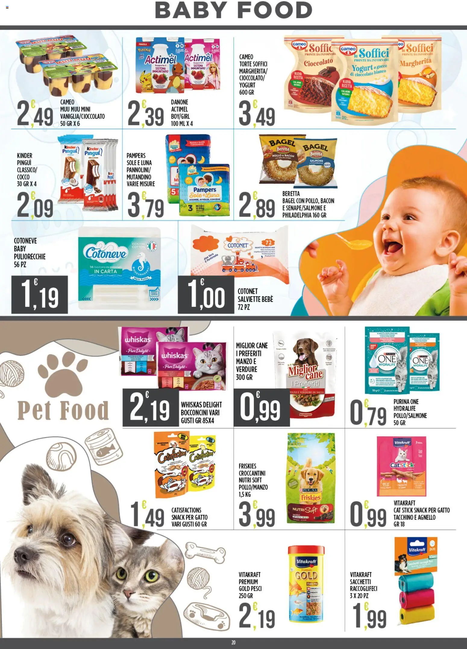 Volantino Euroesse del 09.03.2026 | Pagina: 20 | Prodotti: Yogurt, Salmone, Verdure, Salsa