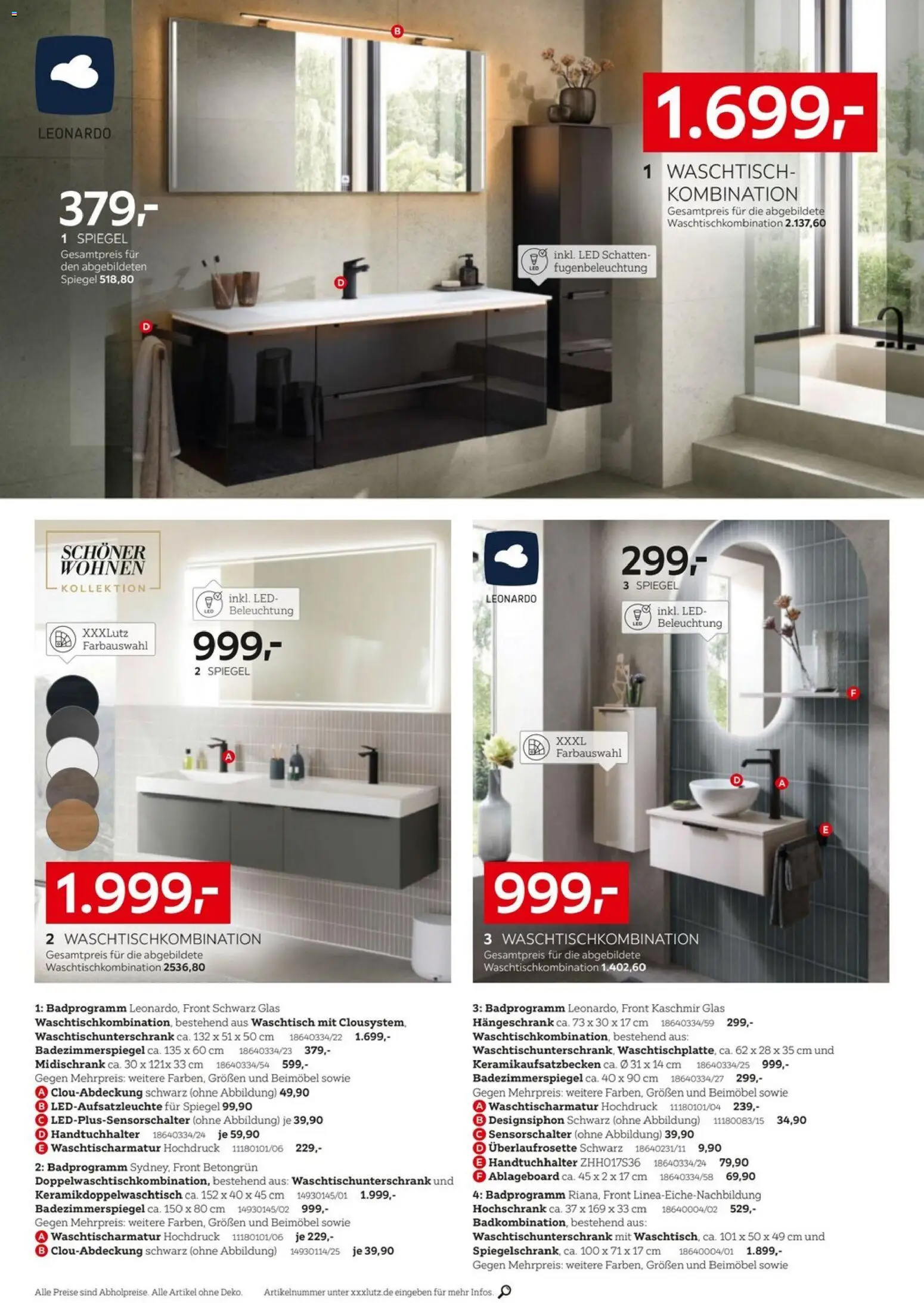 XXXL Lutz Badzimmertesterinnen und -tester gesucht – gültig ab 08.03.2026 | Seite: 22 | Produkte: Spiegel, Badezimmerspiegel, Hängeschrank, Midischrank