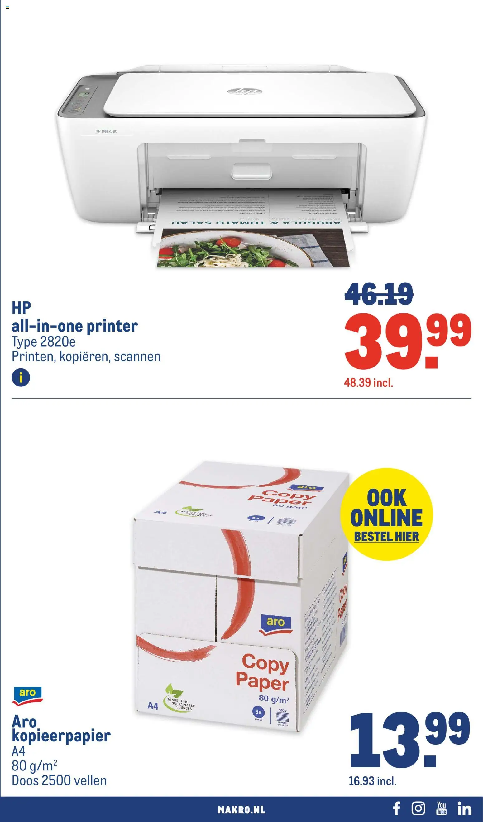 {H1} | Pagina: 13 | Producten: Printer