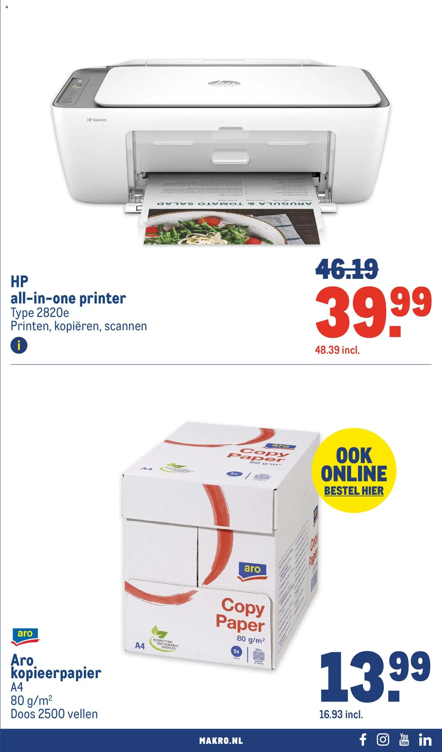 {H1} | Pagina: 13 | Producten: Printer