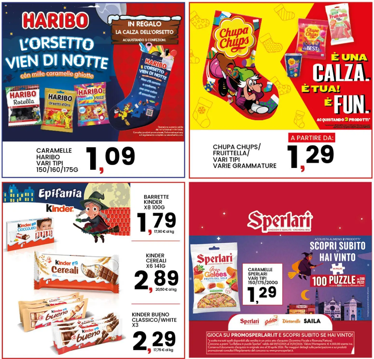 Volantino Interspar del 26.12.2025 | Pagina: 34 | Prodotti: Cioccolato, Caramelle, Cereali