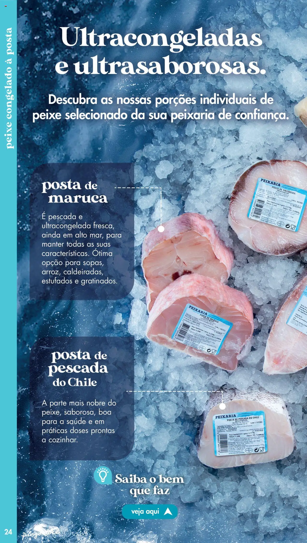 Pingo Doce - Catálogo Peixaria │ válido de 20.05.2025 | Página: 24 | Produtos: Pescada, Peixe