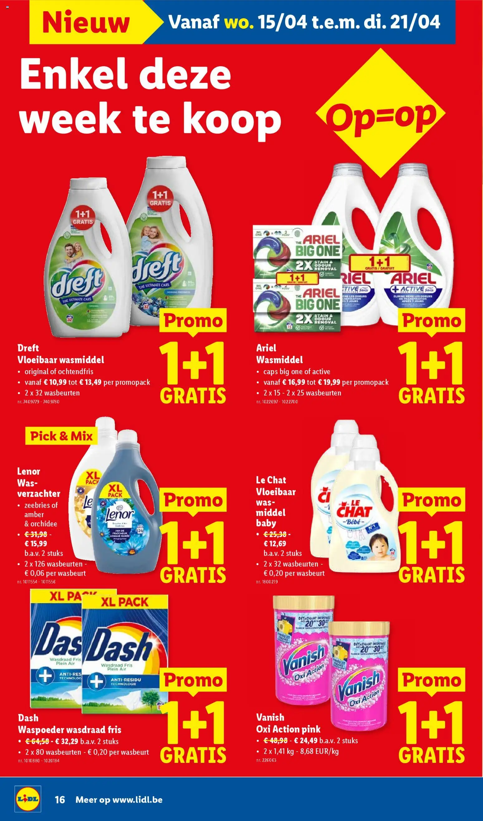 {H1} | Pagina: 16 | Producten: Was, Guitare acoustique, Wasmiddel