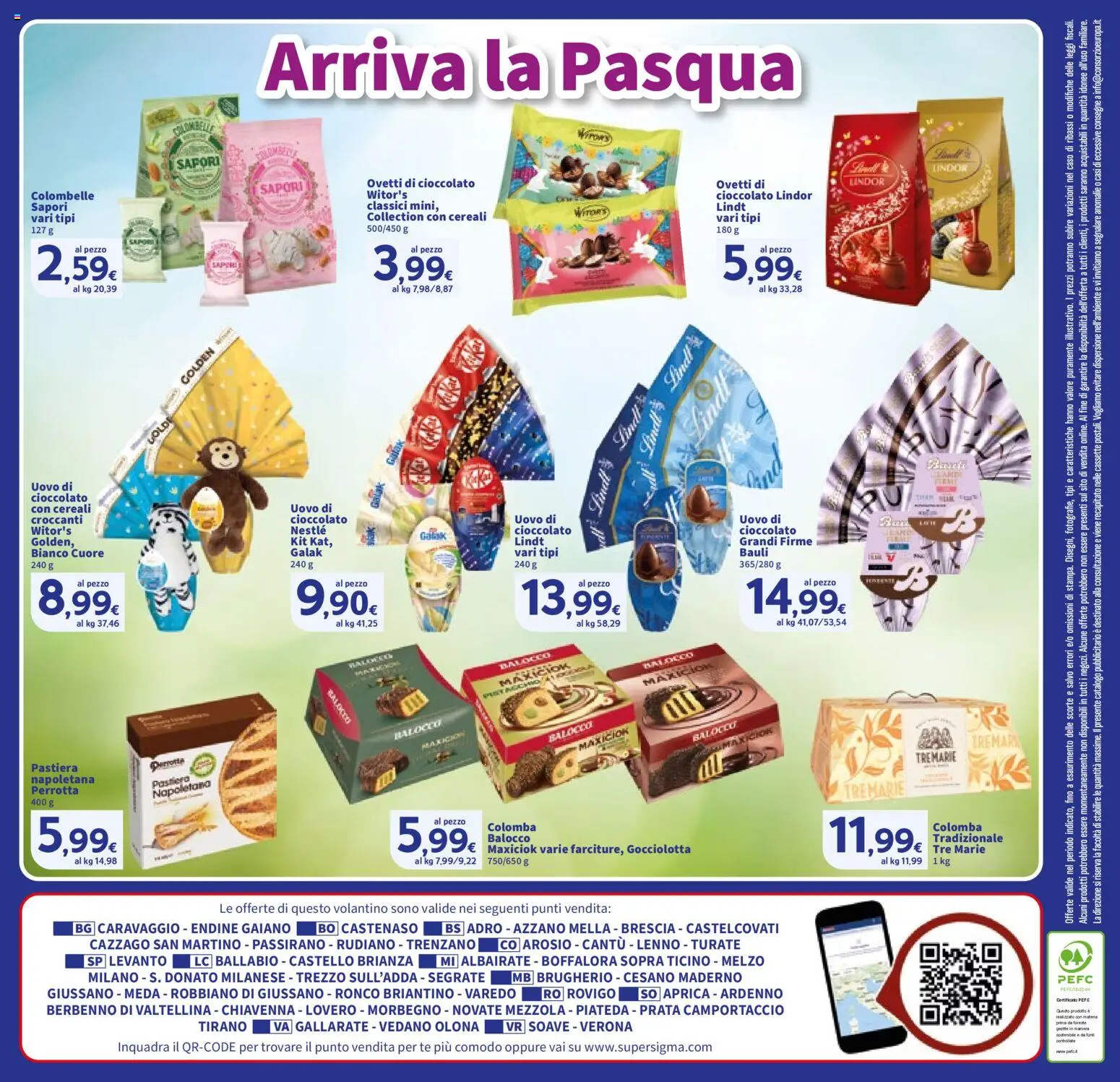 Volantino SIGMA del 12.03.2026 | Pagina: 16 | Prodotti: Cioccolato, Tè, Cereali