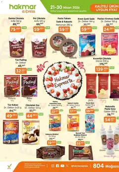 21.04.2026 tarihinden itibaren geçerli olan Hakmar Express kataloğu önizlemesi