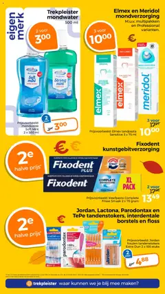 Trekpleister - Folder - Voorbeeld van een folder van Trekpleister, geldig van 14.10.2025 | Pagina: 26 | Producten: Mondwater, Borstels, Mondverzorging, Alcohol
