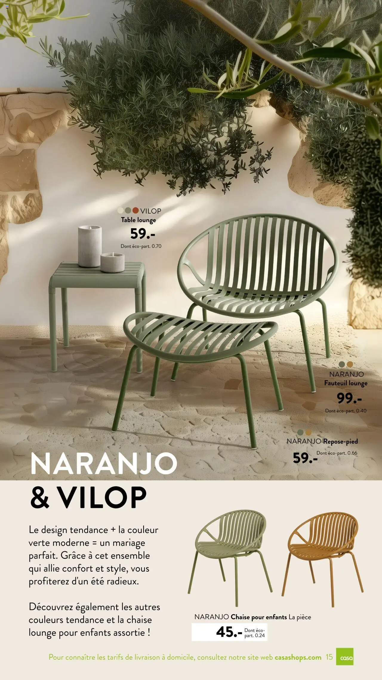  | Page: 15 | Produits: Fauteuil, Table, Chaise