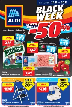 Anteprima del volantino Aldi - Black Friday valido a partire dal 24.11.2025