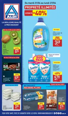 Aldi - Prévisualisation de Aldi catalogue valide à partir de 21.04.2026