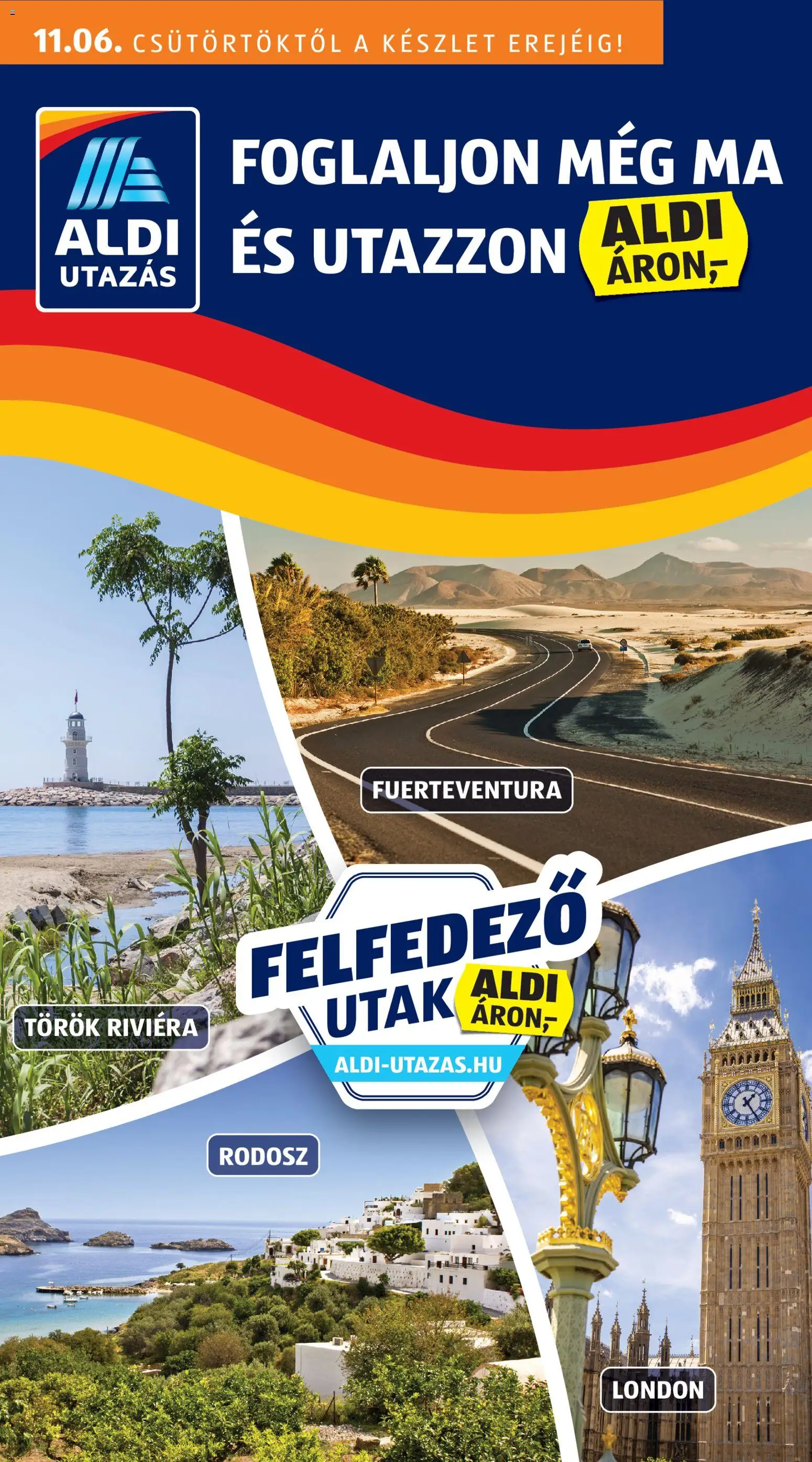 Aldi akciós ujság - amely érvényes a következő dátumtól: 06.11.2025 | Oldal: 1