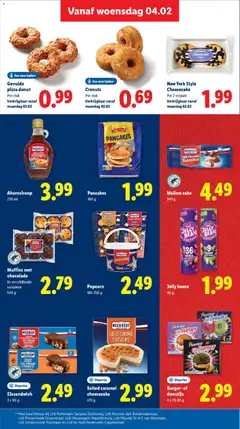 Gevulde pizza donut, Per stuk Verkrijgbaar vanaf maandag 02.02 - Voorbeeld van een folder van Lidl, geldig van 02.02.2026 | Pagina: 22