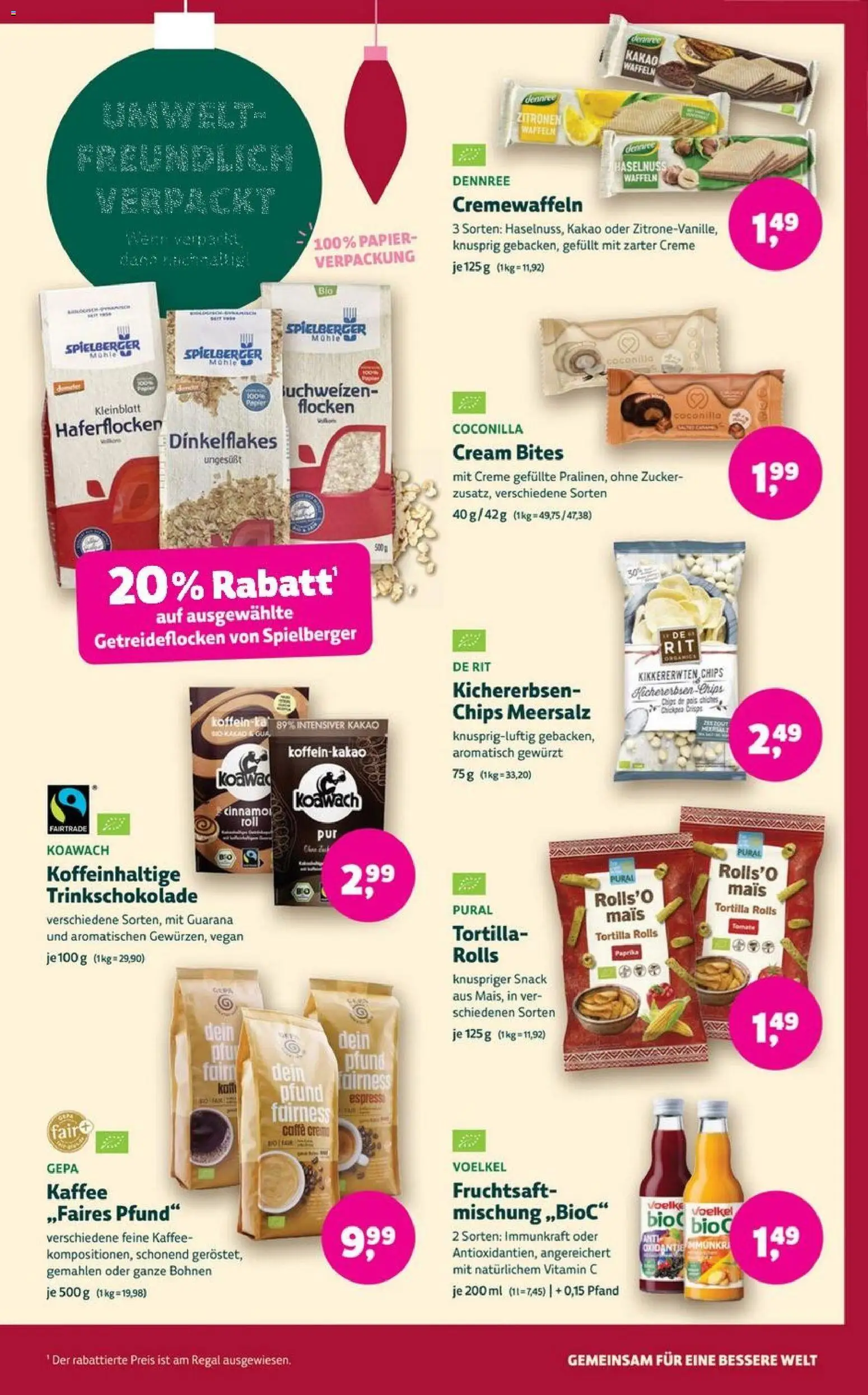 Denns BioMarkt Angebote – gültig ab 19.11.2025 | Seite: 11 | Produkte: Kaffee, Waffeln, Zucker, Zitronen