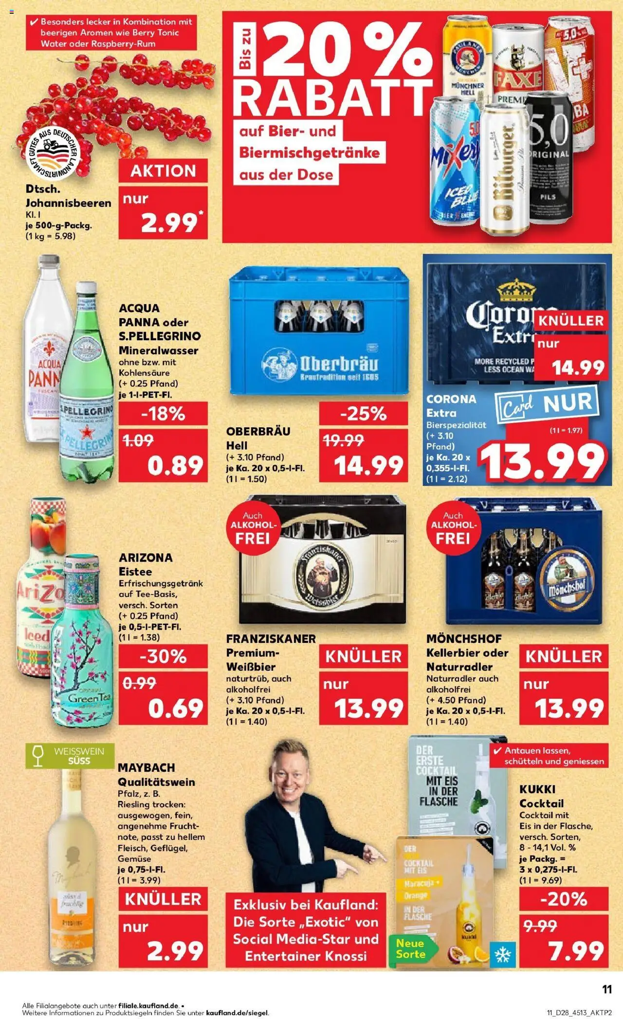 Kaufland prospekt Metzingen	 - gültig ab dem 13.07.2025 | Seite: 26 | Produkte: Franziskaner, Bier, Pils, Eis