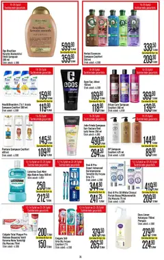 CarrefourSA Katalog - 12.09.2025 tarihinden itibaren geçerlidir | Sayfa: 35 | Ürünler: Şampuan, Diş fırçası, Limon, Ağız bakım suyu