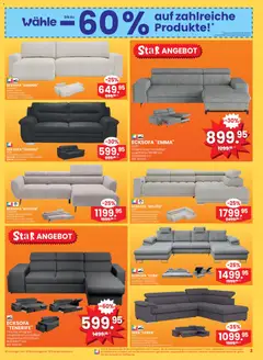 Conforama Aktionen Super Sale ab 17.12.2025 gültig | Seite: 3 | Produkte: Hocker, Kissen, Sofa, Ecksofa