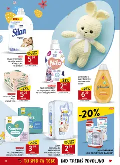 PAMPERS VLAŽNE MARAMICE, odabrane vrste, 5x52/1 - Pregled kataloga iz trgovine Konzum, vrijedi od 18.03.2026 | Stranica: 40 | Proizvodi: Šampon, Vlažne maramice, Omekšivač, Deterdžent