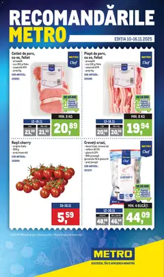 Ofertele Metro valabile de la 10.11.2025