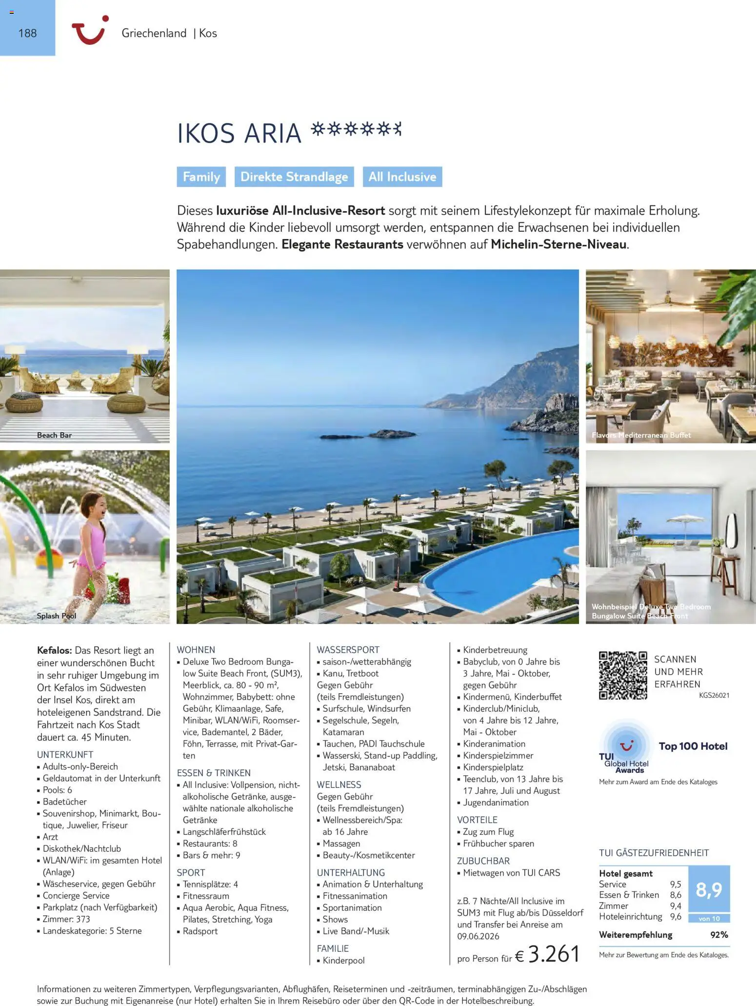 Aida  Südeuropa & Nordafrika 2026/27 – gültig ab 01.01.2026 | Seite: 188 | Produkte: Top, Babybett