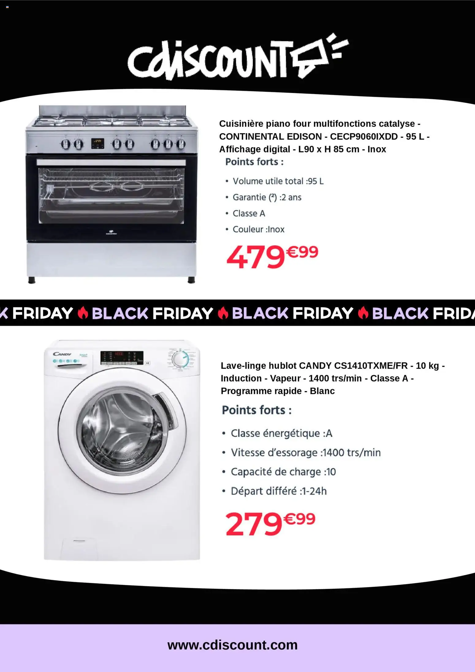 {H1} | Page: 6 | Produits: Four, Cuisinière, Piano