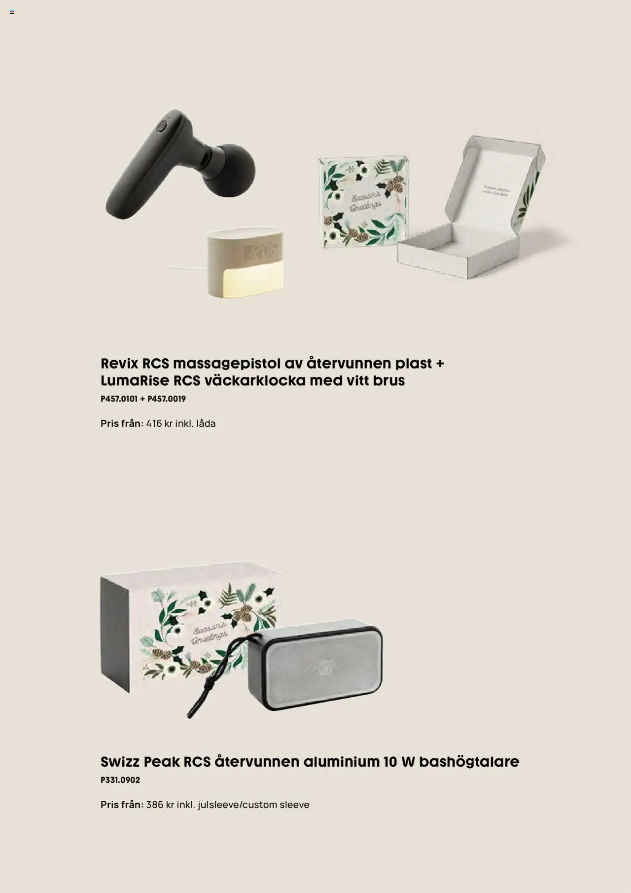 Office Depot reklamblad aktuell från 13.10.2025 | Sida: 28 | Produkter: Låda, Väckarklocka, Massagepistol