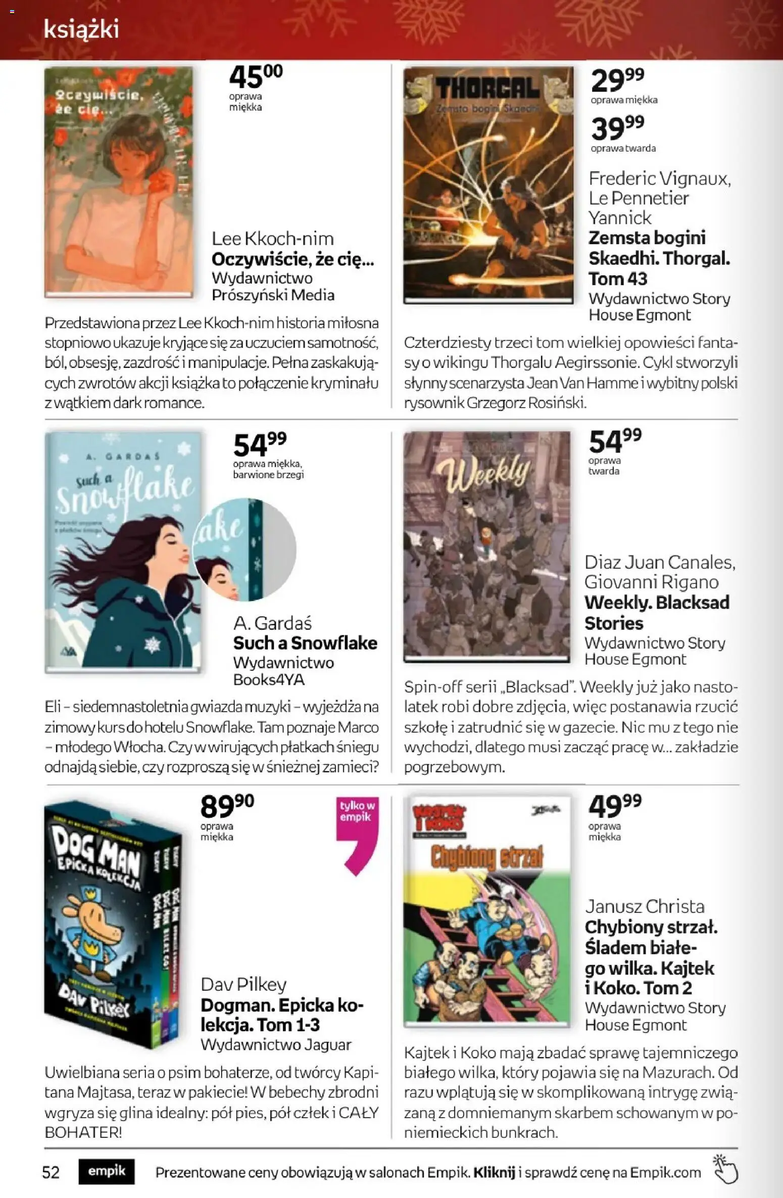 Empik Black Friday od 26.11.2025 | Strona: 52 | Produkty: Książki