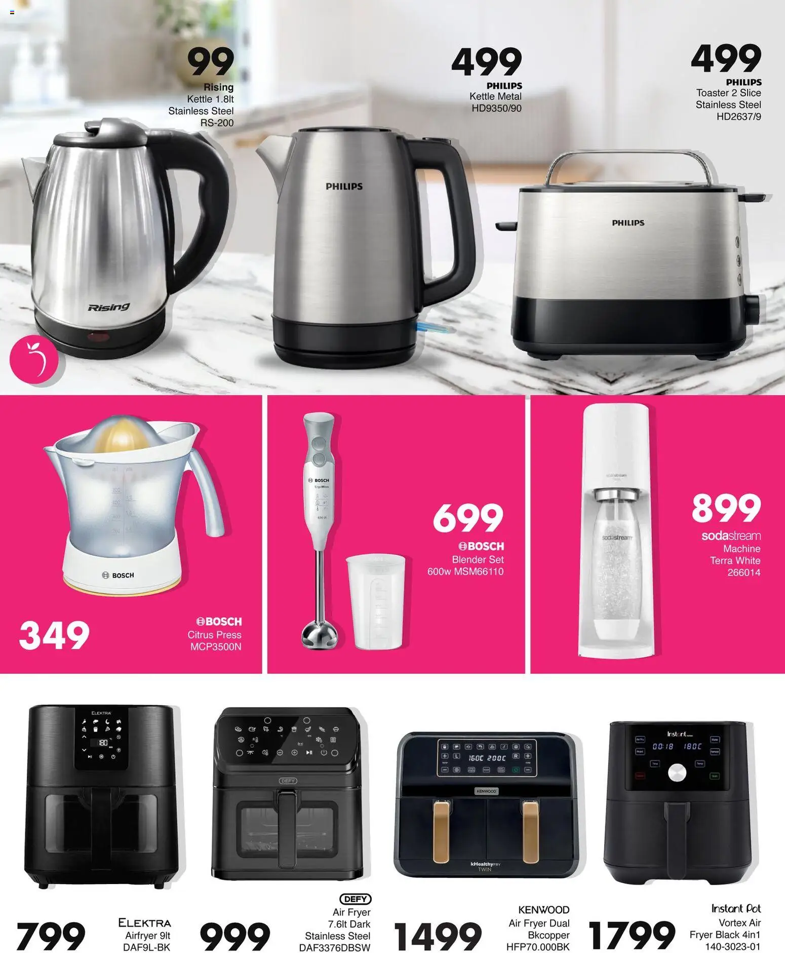 Save Appliance Specials | 23/04/2026 | How to get a limited discount? Save today! | South Africa