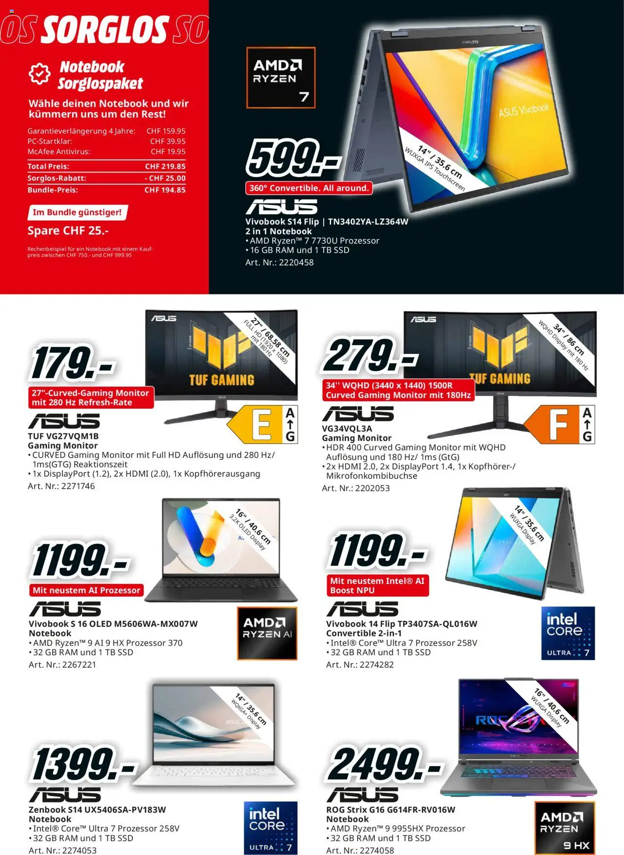 Media Markt Aktionen ab 22.06.2025 | Seite: 14 | Produkte: Notebook, Monitor