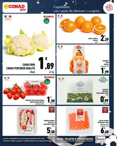 Anteprima del volantino MANDARINI NOVA ROSARIA, confezione 1 kg valido a partire dal 27.12.2025 | Pagina: 11 | Prodotti: Valeriana, Salmone, Arance, Sushi