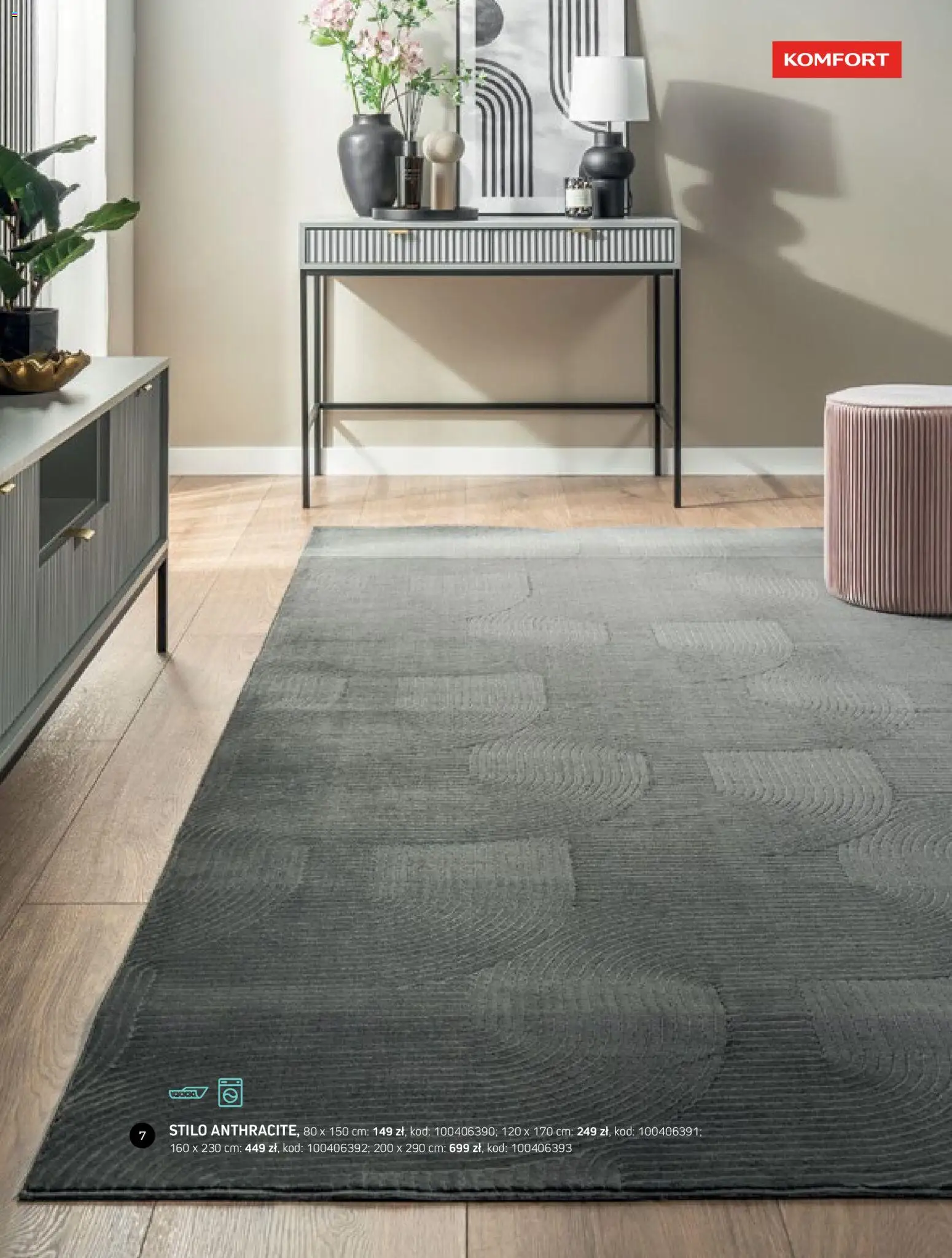 Komfort gazetka - Katalog dywanów od 17.03.2026 | Strona: 51