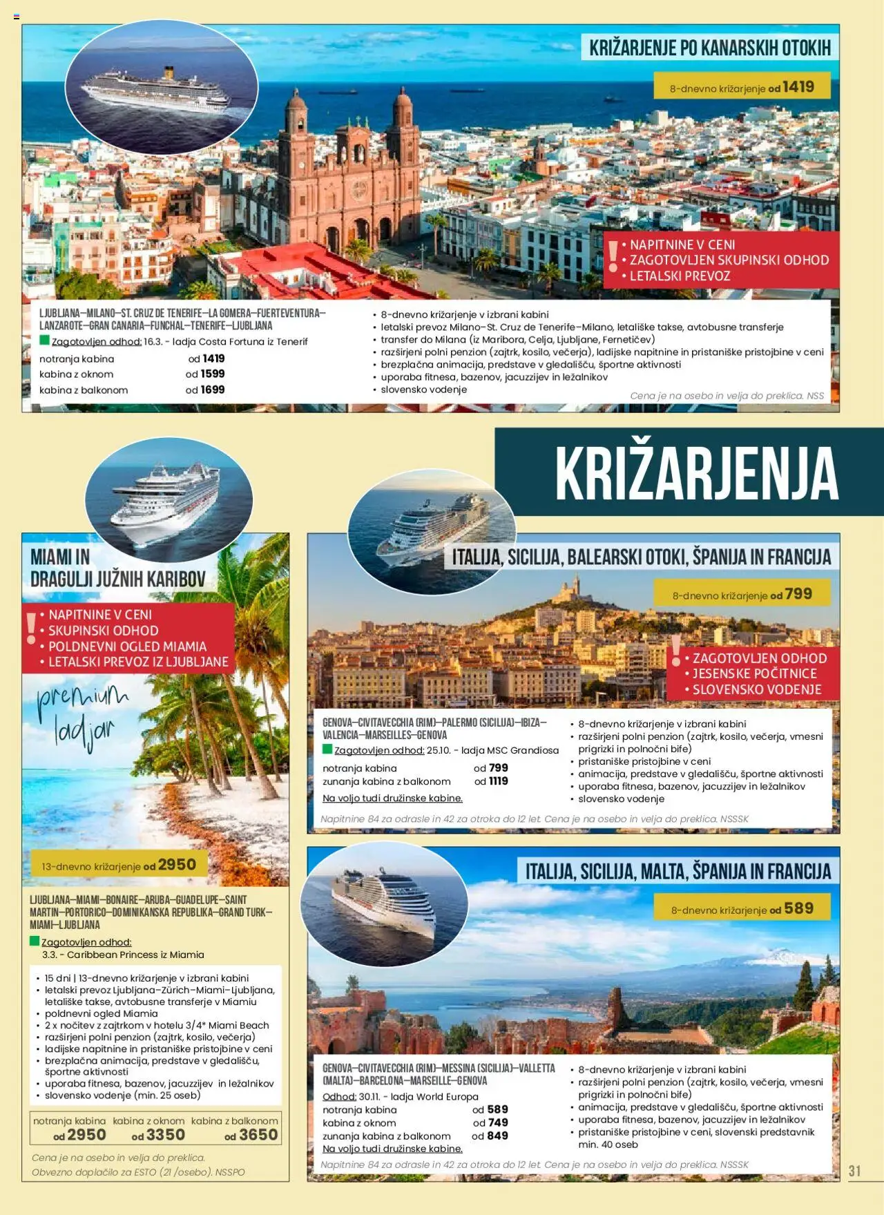 Novi Sonček katalog ponudbe – veljaven od 08.09.2025 | Stran: 31 | Izdelki: Prigrizki