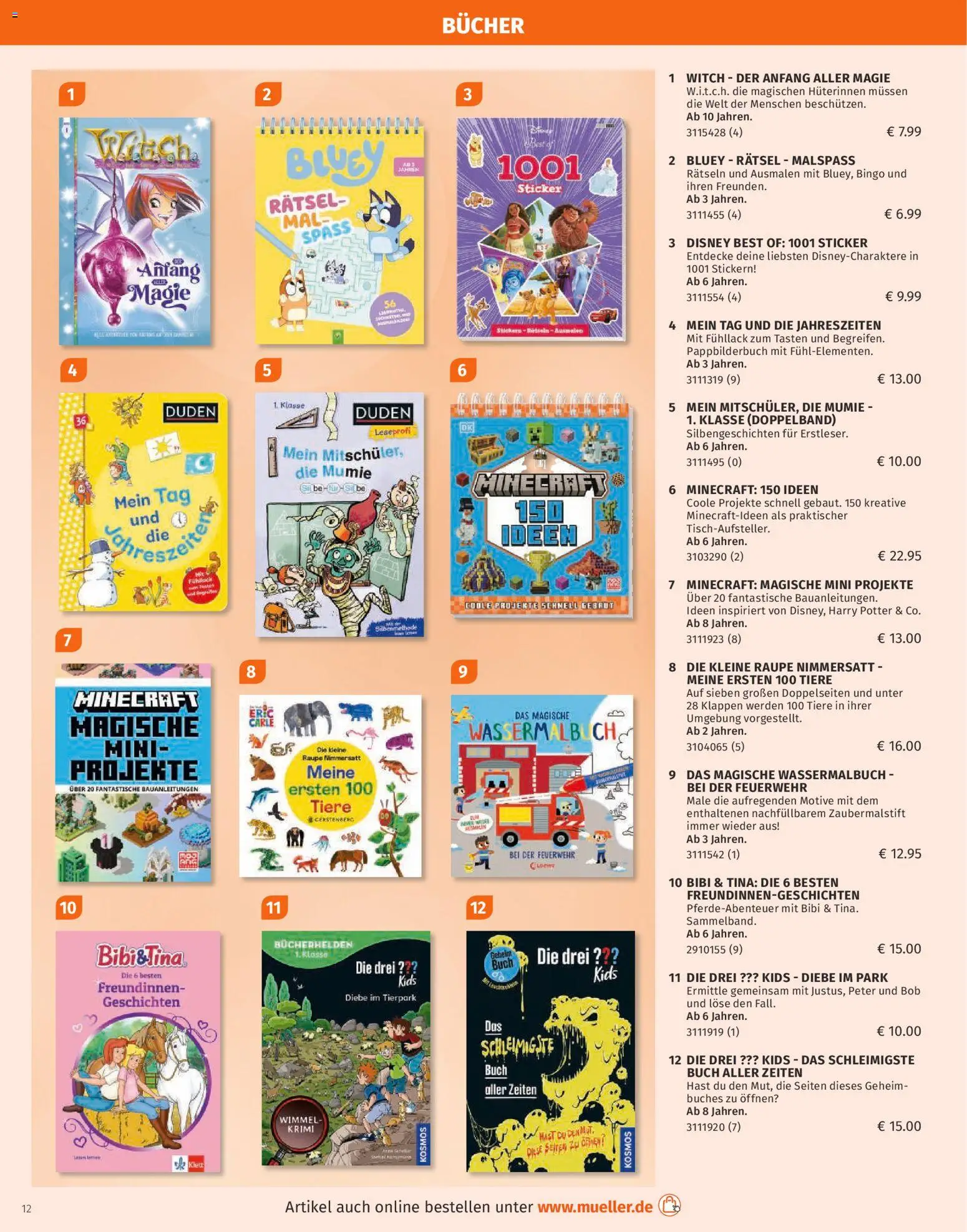 Müller Spielwarenkatalog – gültig ab 27.10.2025 | Seite: 12