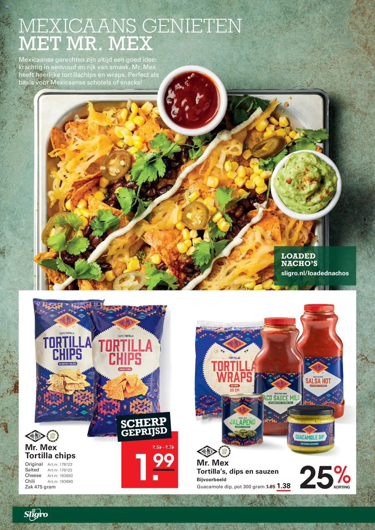  | Pagina: 36 | Producten: Snacks, Taco, Tortilla, Zak